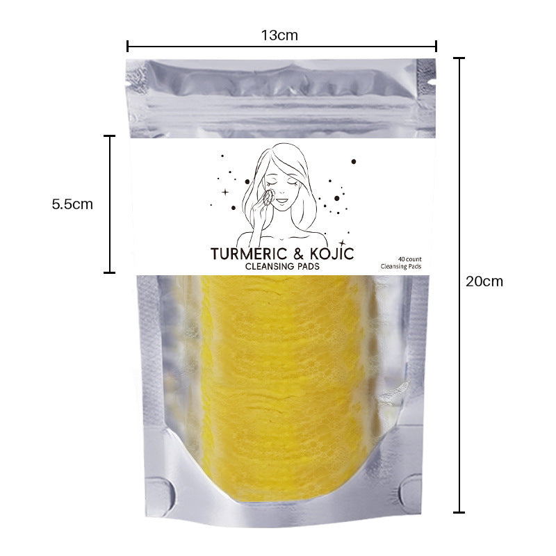 Turmeric Exfoliating Cleansing Pads Compressed Facial Sponges Skin Care Tools For Face Clogged Pores Excess Oil Cleansing Turmeric Exfoliating Cleansing Pads Compressed Facial Sponges Skin Care Tools For Face Clogged Pores Excess Oil Cleansing